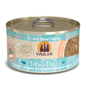 Weruva - Cat Stews Stew's Clues Turkey Chicken & Salmon - 80g (2.8oz)