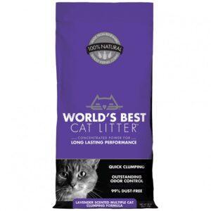 World's Best - Multicat SCENTED Clumping Cat Litter - 3.18KG