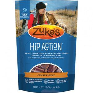 Zukes - Hip Action CHICKEN Dog Treats - 454GM (16oz)