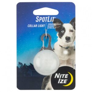 Nite Ize - SpotLit Collar Light WHITE - 4CM (1.5in)