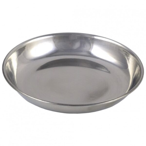 Unleashed - Stainless Steel Cat Saucer Dish - 13CM