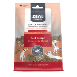 Zeal CND Dog - GF Air-Dried Beef Dog Food - 4KG (8.8LB)