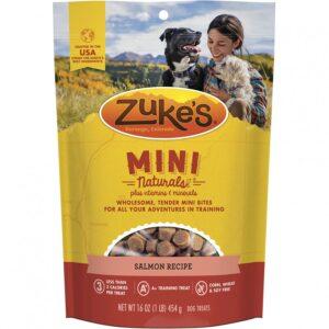 Zukes - Mini Naturals SALMON Dog Treat - 454GM