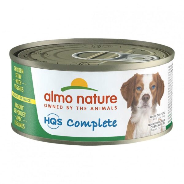 Almo Nature - CHICKEN STEW with VEGGIES in Gravy Wet Dog Food - 156GM (5.5oz)