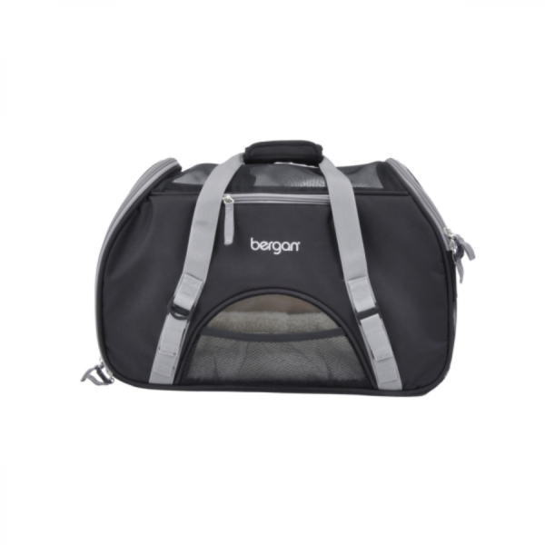 Bergan Comfort Carrier - Black/Grey - Large