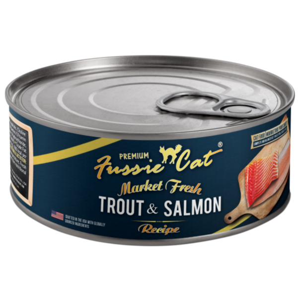 Fussie Cat - Market Fresh - Trout & Salmon - (5.5oz)