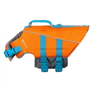 RC Pets - Tidal Life Jacket - Orange-Teal - XSmall - 38-51CM