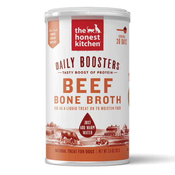 Honest Kitchen - Daily Boosters Instant Beef Bone Broth Turmeric - 102GM (3.6oz)