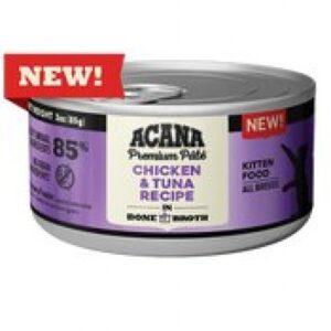 Champion Foods - Acana Kitten CHICKEN and TUNA in Bone Broth - 85GM (3oz)