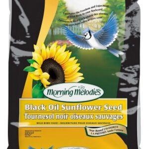 Armstrong Bird Food - Black Oil Sunflower Seeds - 11.3KG (25lb)