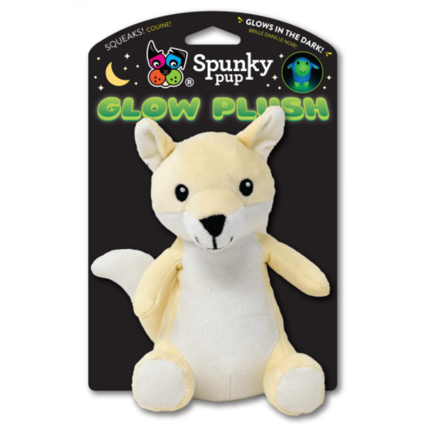 Spunky Pup - Glow Plush - Fox - Large 8in (20.3cm)