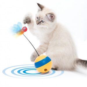 Catit Play Spinning Bee Cat Toy - 23CM (9in) Tall