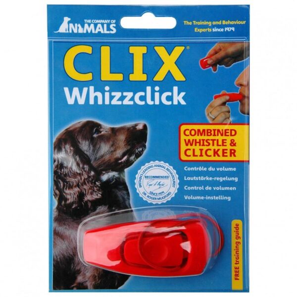 Company of Animals - Whizzclick Whistle and Clicker Combo - 6.35CM