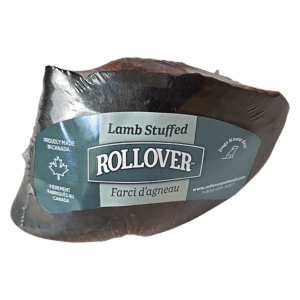 Rollover - Stuffed LAMB AND RICE Beef Hoof Dog Chew