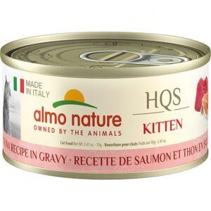 Almo Nature - Made in Italy SALMON and TUNA Wet Cat Food - 70GM (2.4oz)