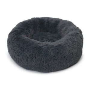 Catit - Fluffy Bed - Dark Grey - 60CM (20in) diameter