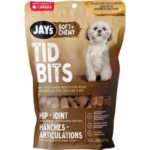 Jay's - Tid Bits PEANUT BUTTER Dog Treats - 200G (7oz)