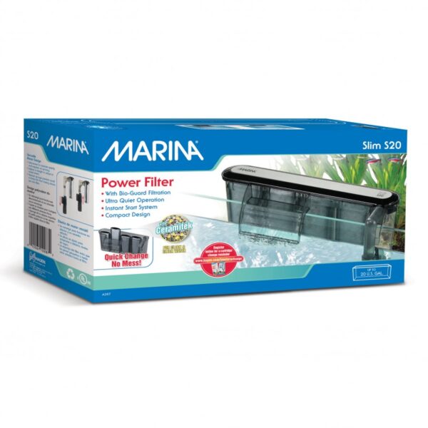 Marina - Slim Filter S20 for Aquariums - up to 76L (20 US Gal)