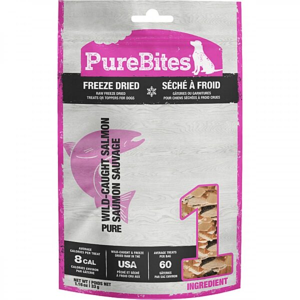 Pure Bites - SALMON FD Dog Treats - 33G (1.16oz)