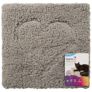 SmartyKat - Crinkle Cloud Plush Bed Cream - Cat Toy - 38CM x 38CM (15x15in)