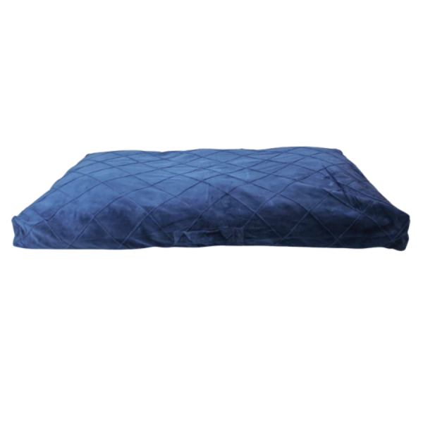 BeOneBreed - Sky Bed Teal Plaid - Medium - 58 x 89CM (23x35in)