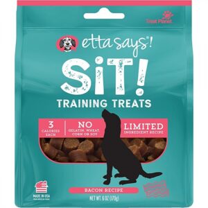 Etta Says - Sit! Training Treats PORK AND BACON Recipe Dog Treats - 170GM (6oz)
