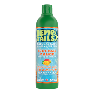 Hemp 4 Tails - Natural Tropical Mango Dog Shampoo - 500ML (16.9oz)
