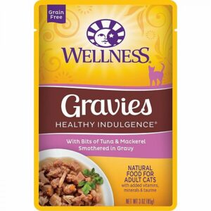 Wellness - Gravies - Tuna and Mackerel Bits in Gravy - 85GM (3oz)