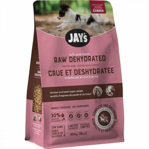 Jay's - Soft & Moist Chicken & Beef Organ Raw Dehydrated Dog Food - 1KG (35.3oz)