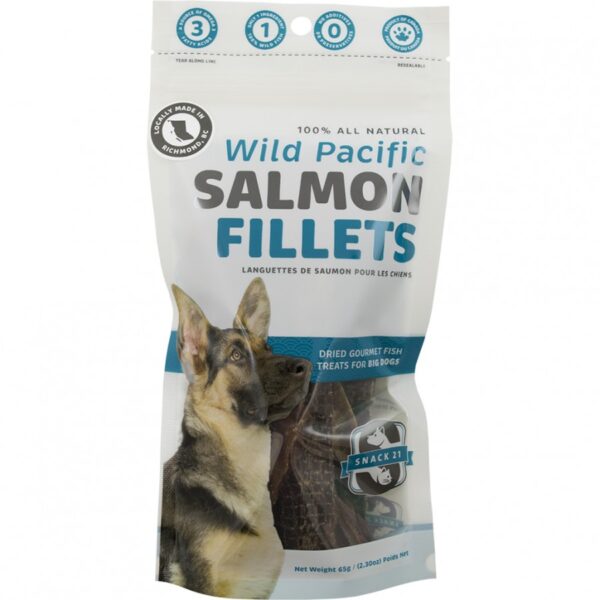 Snack 21 - Wild Pacific SALMON Fillets
