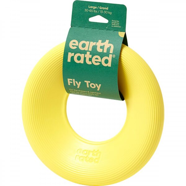 Earth Rated - Flyer Toy - YELLOW - Large 21.5CM (8.5in)