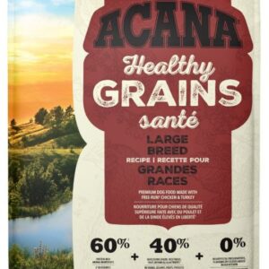 Champion Foods - Acana HEALTHY GRAINS - LARGE BREED recipe Dry Dog Food - 10.2KG