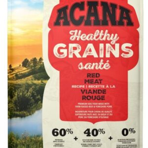 Champion Foods - Acana HEALTHY GRAINS - RANCH-RAISED RED MEAT recipe Dry Dog Food - 10.2KG