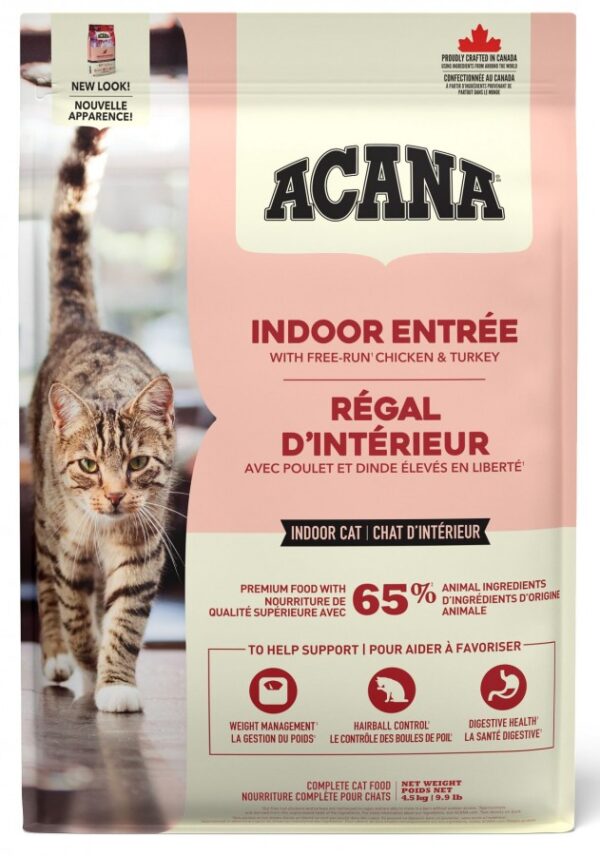 Champion Foods - Acana - INDOOR ENTREE Dry Cat Food - 4.5KG