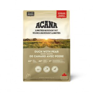 Champion Foods - Acana LID DUCK WITH PEAR RECIPE Dry Dog Food - 1.8KG