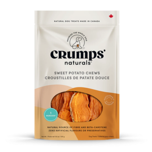 Crumps' Naturals - SWEET POTATO Dog Chews - 160GM