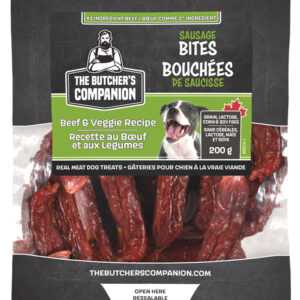 The Butcher's Companion - BEEF & VEGGIE SAUSAGE LINKS