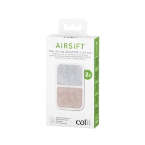Catit - Airsift Dual Action Odor Reducing Pad - 2Pack