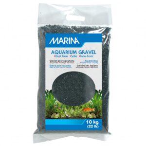 Marina - BLACK Decorative Aquarium Gravel - 10KG (22lb)