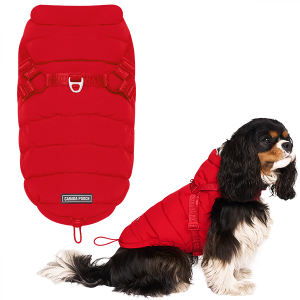 Canada Pooch - The Harness Puffer - RED