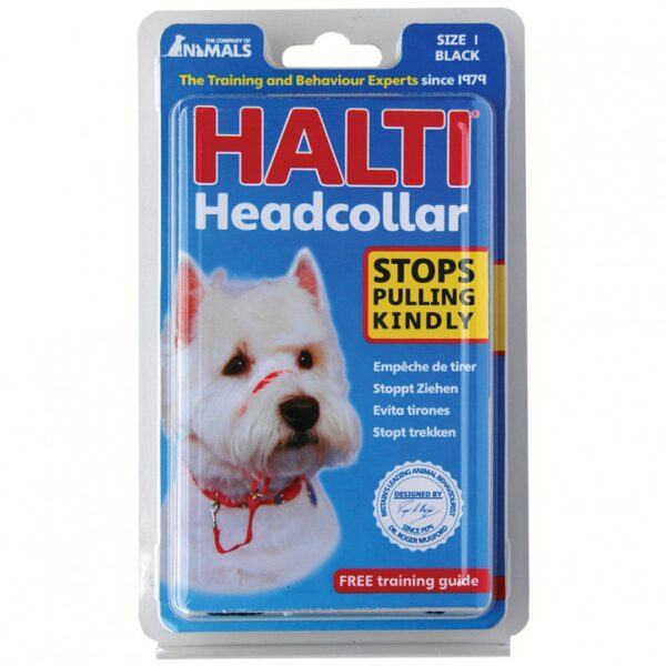 Company of Animals - Halti Nylon Head Collar Black - Size 1