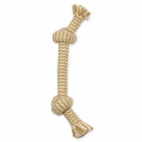 Mammoth - 2 Knot Bone Extra Peanut Butter Dog Toy - LARGE