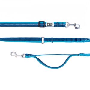RC Pets - BUNGEE Active Leash - ARCTIC BLUE TEAL - 1in x 6.5ft