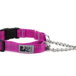 RC Pets - PRIMARY TRAINING Clip Collar - MULBERRY - Small - 3/4 x 11-14in