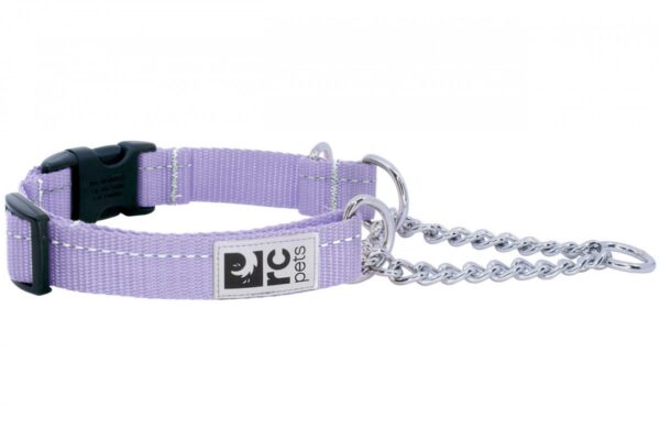 RC Pets - Primary Training Clip Collar - LILAC - LARGE - 1in x 18-26in