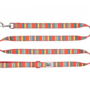 RC Pets - Dog Leash - Multi Stripes - 3/4in x 6ft