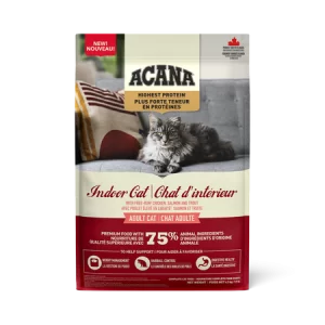 *S.O. - Up to 2 Week Wait* Champion Foods - Acana INDOOR HIGHEST PROTEIN Dry Cat Food - 1.8KG (4lb)