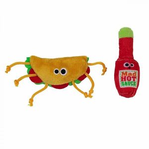 Mad Cat - Taco Tuesday Cat Toy - 16.5CM (6.5in) - 2PK