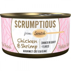 Scrumptious - CHICKEN and SHRIMP Wet Cat Food - 80GM (2.8oz)