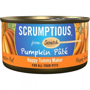 Scrumptious - PUMPKIN Pate Wet Cat and Dog Food - 80GM (2.8oz)